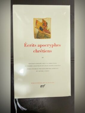 Écrits apocryphes chrétiens II — White Paperback Bible book